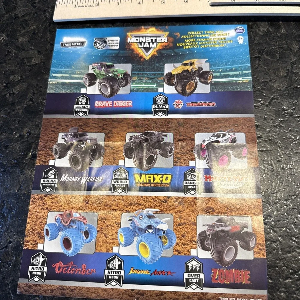 Mini Monster Truck Jam Poster Mohawk Warrior Great Clips BKT